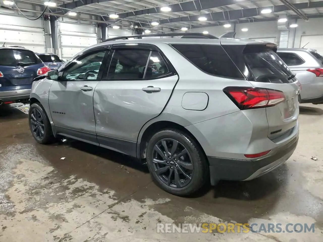 2 Photograph of a damaged car 3GNAXWEG7PS157222 CHEVROLET EQUINOX 2023