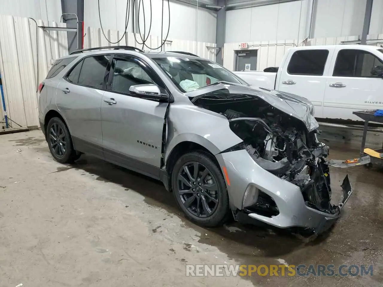 4 Photograph of a damaged car 3GNAXWEG7PS157222 CHEVROLET EQUINOX 2023