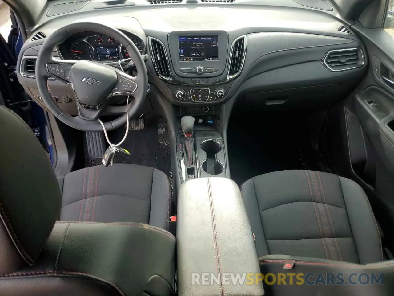 8 Photograph of a damaged car 3GNAXWEG8PL194614 CHEVROLET EQUINOX 2023