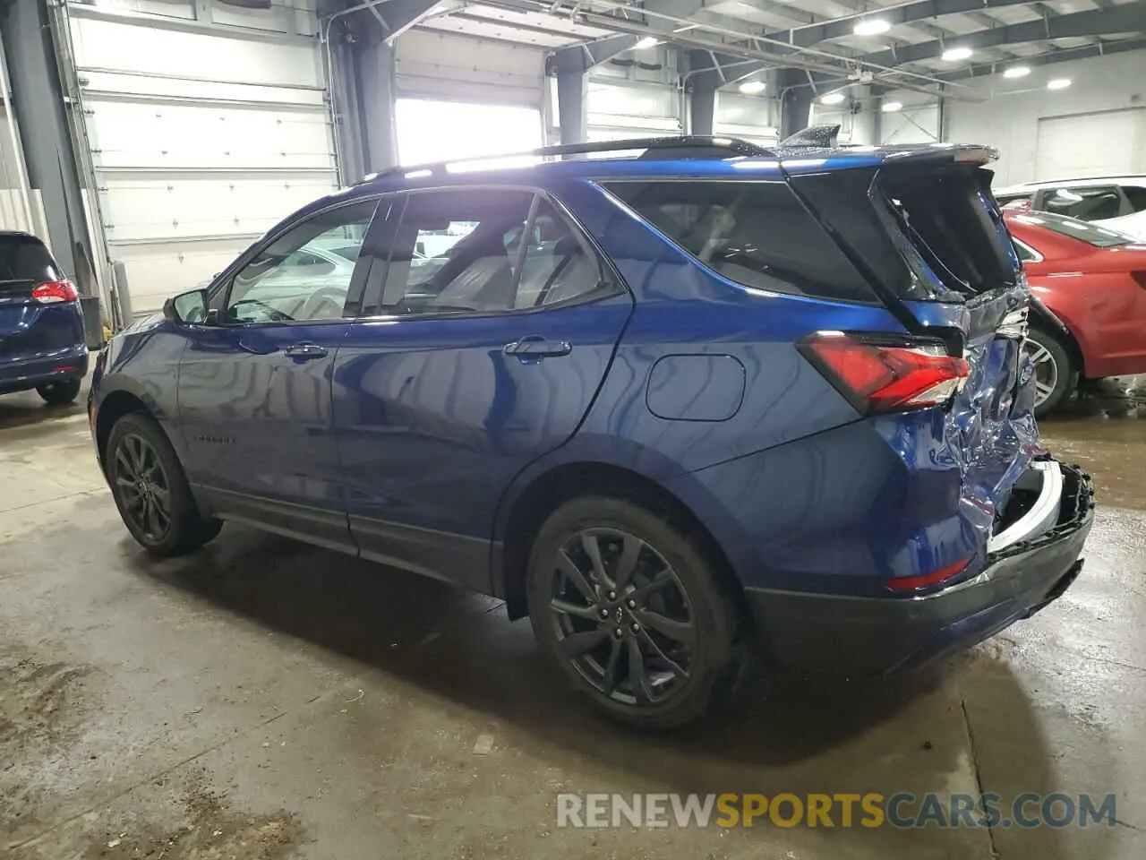 2 Photograph of a damaged car 3GNAXWEG8PS152501 CHEVROLET EQUINOX 2023