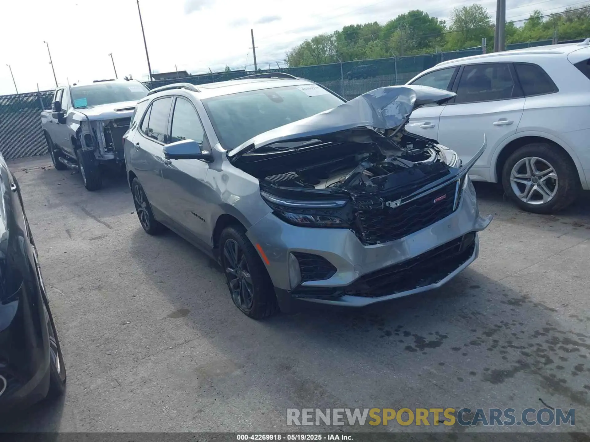 1 Photograph of a damaged car 3GNAXWEG9PL158091 CHEVROLET EQUINOX 2023