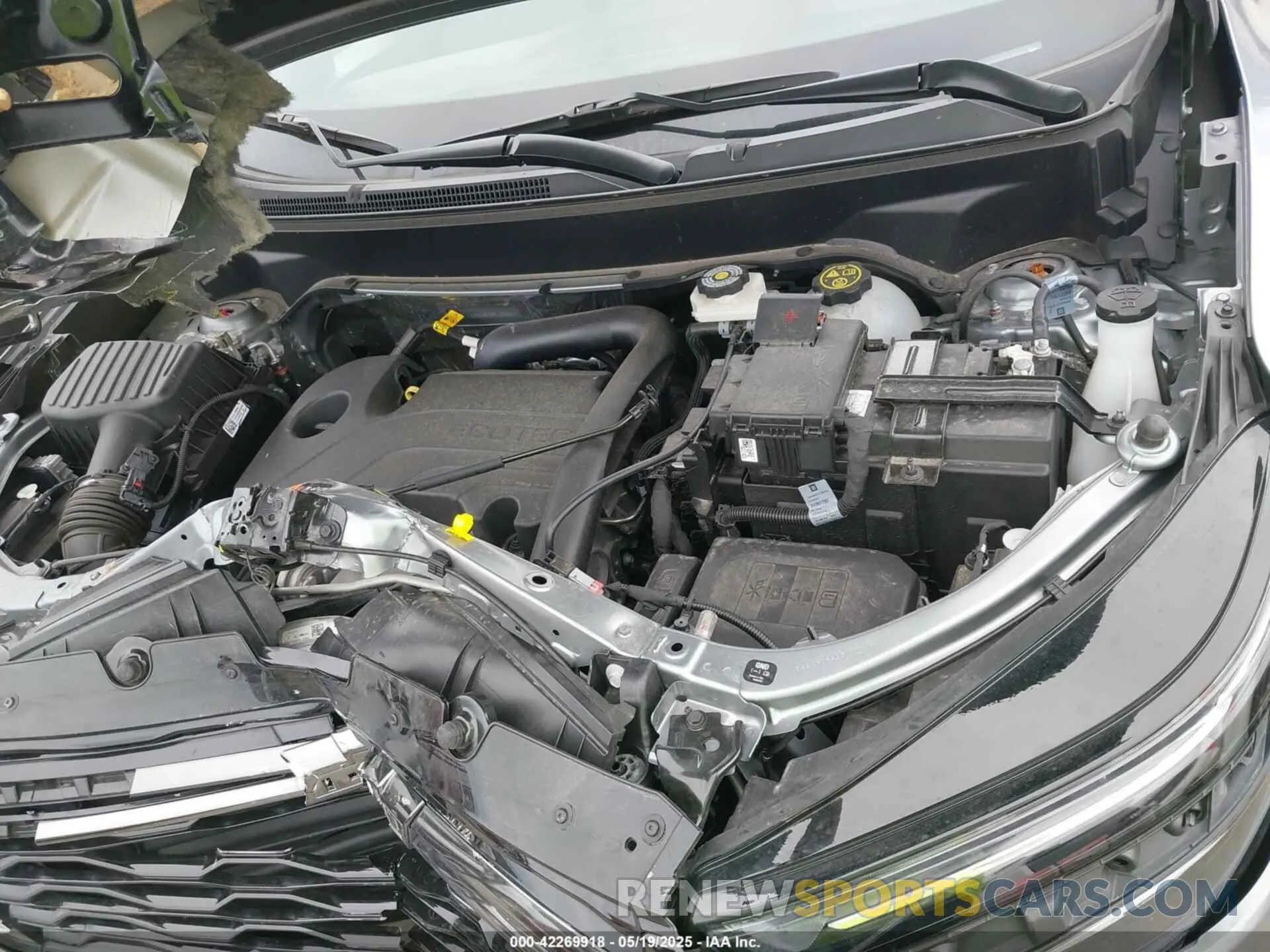 10 Photograph of a damaged car 3GNAXWEG9PL158091 CHEVROLET EQUINOX 2023