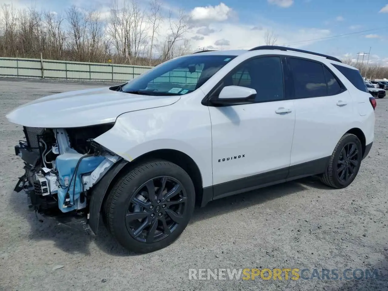 1 Photograph of a damaged car 3GNAXWEG9PL271541 CHEVROLET EQUINOX 2023