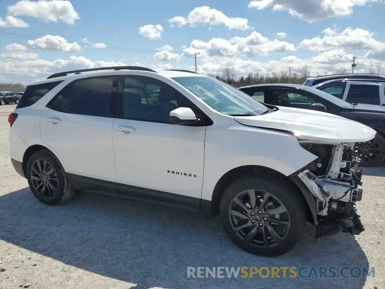 4 Photograph of a damaged car 3GNAXWEG9PL271541 CHEVROLET EQUINOX 2023