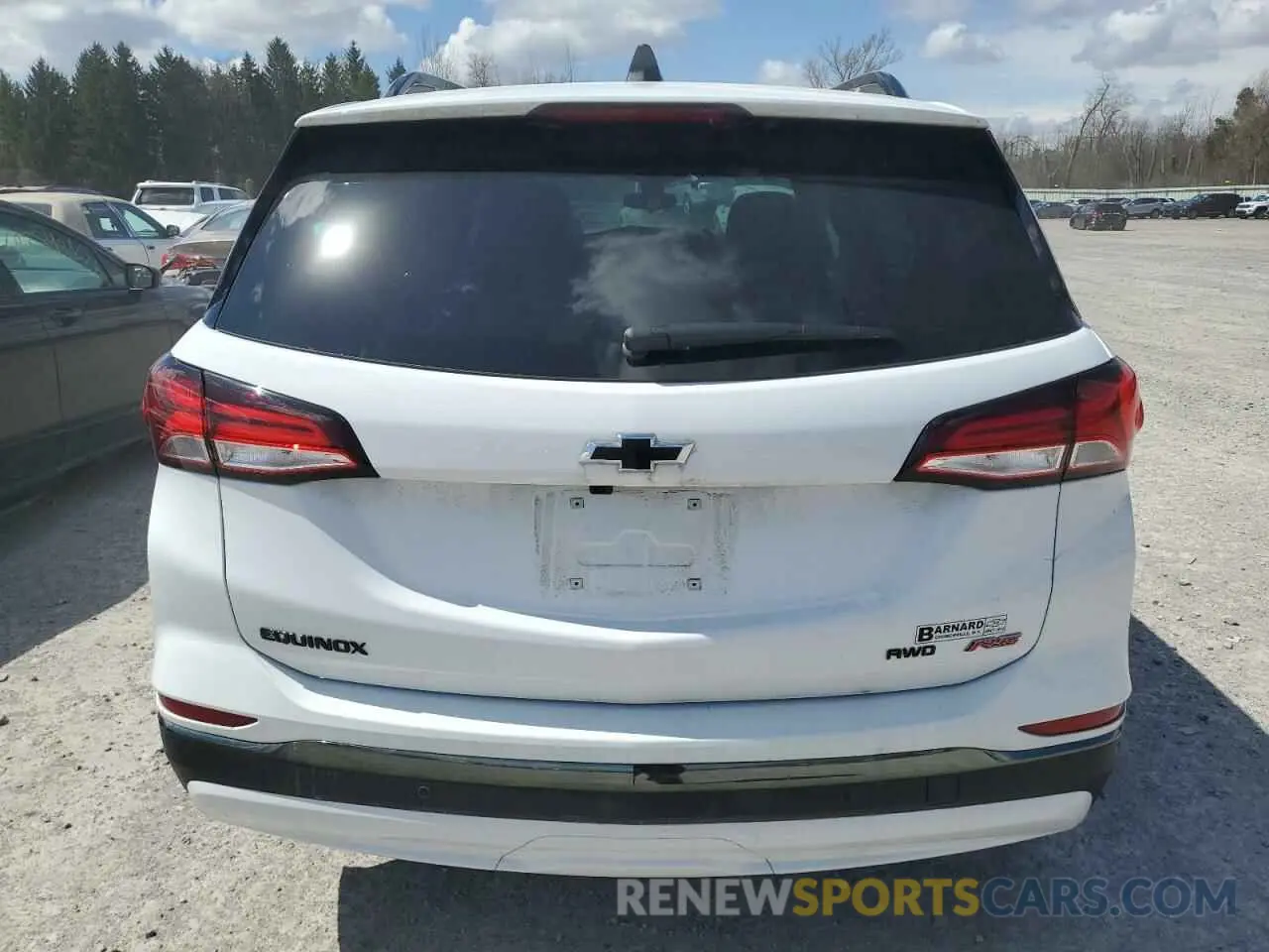 6 Photograph of a damaged car 3GNAXWEG9PL271541 CHEVROLET EQUINOX 2023
