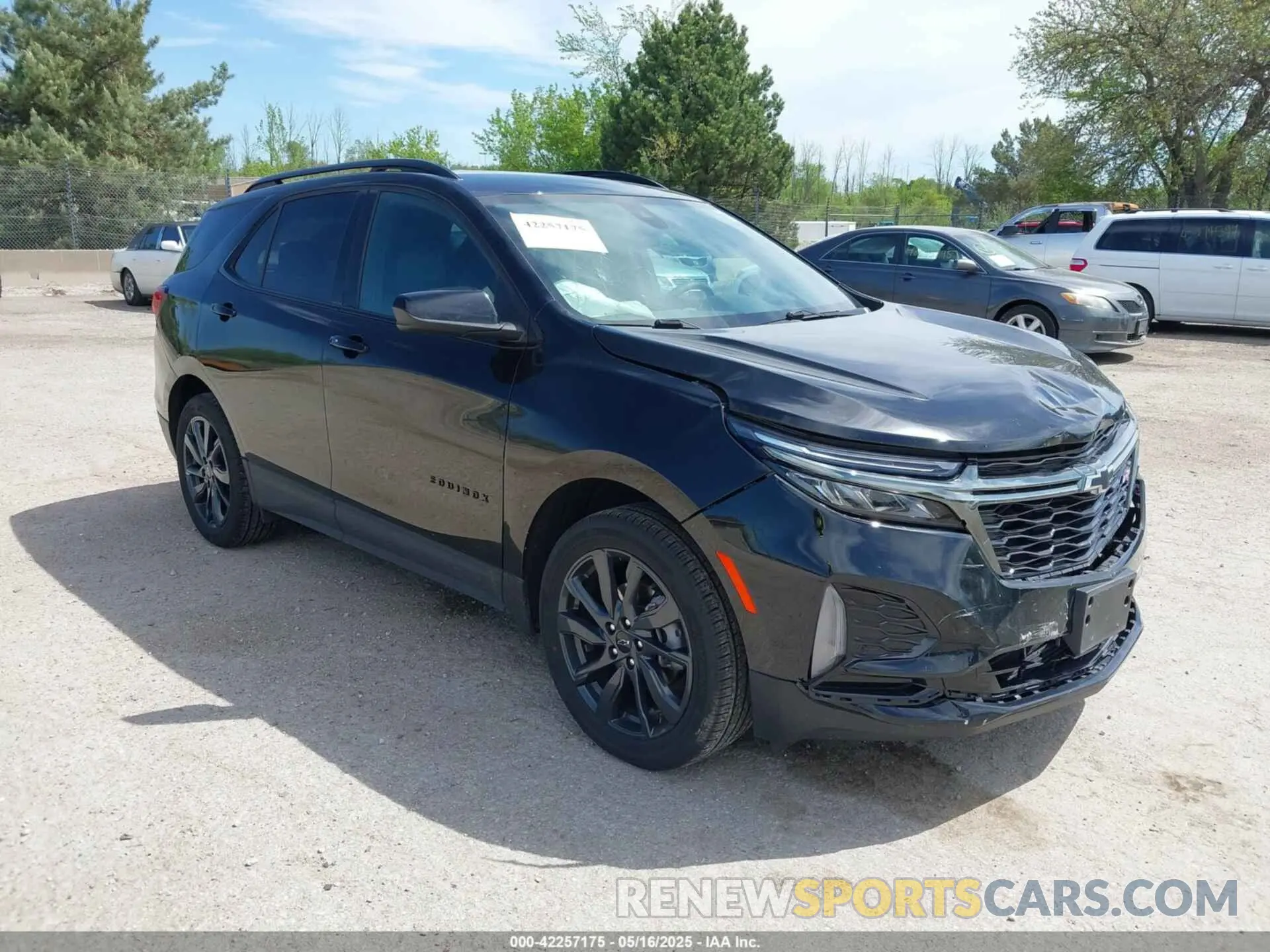 1 Photograph of a damaged car 3GNAXWEGXPL237138 CHEVROLET EQUINOX 2023
