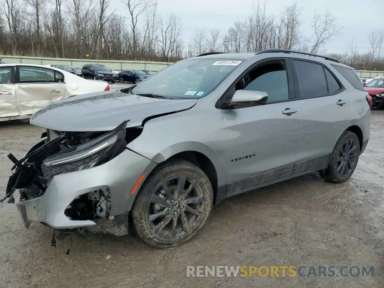 1 Photograph of a damaged car 3GNAXWEGXPL257017 CHEVROLET EQUINOX 2023