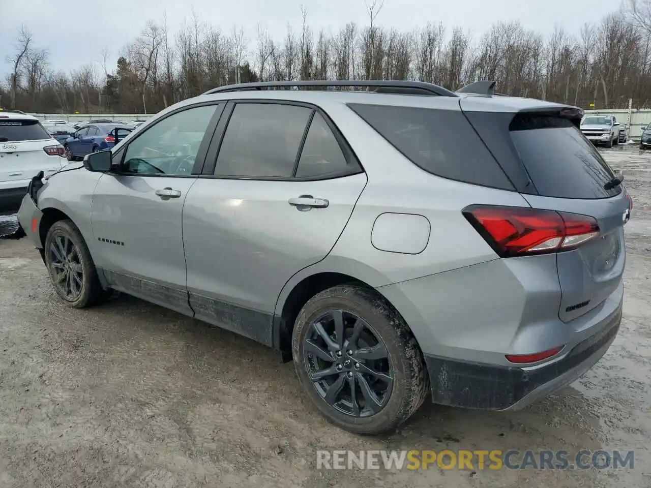 2 Photograph of a damaged car 3GNAXWEGXPL257017 CHEVROLET EQUINOX 2023