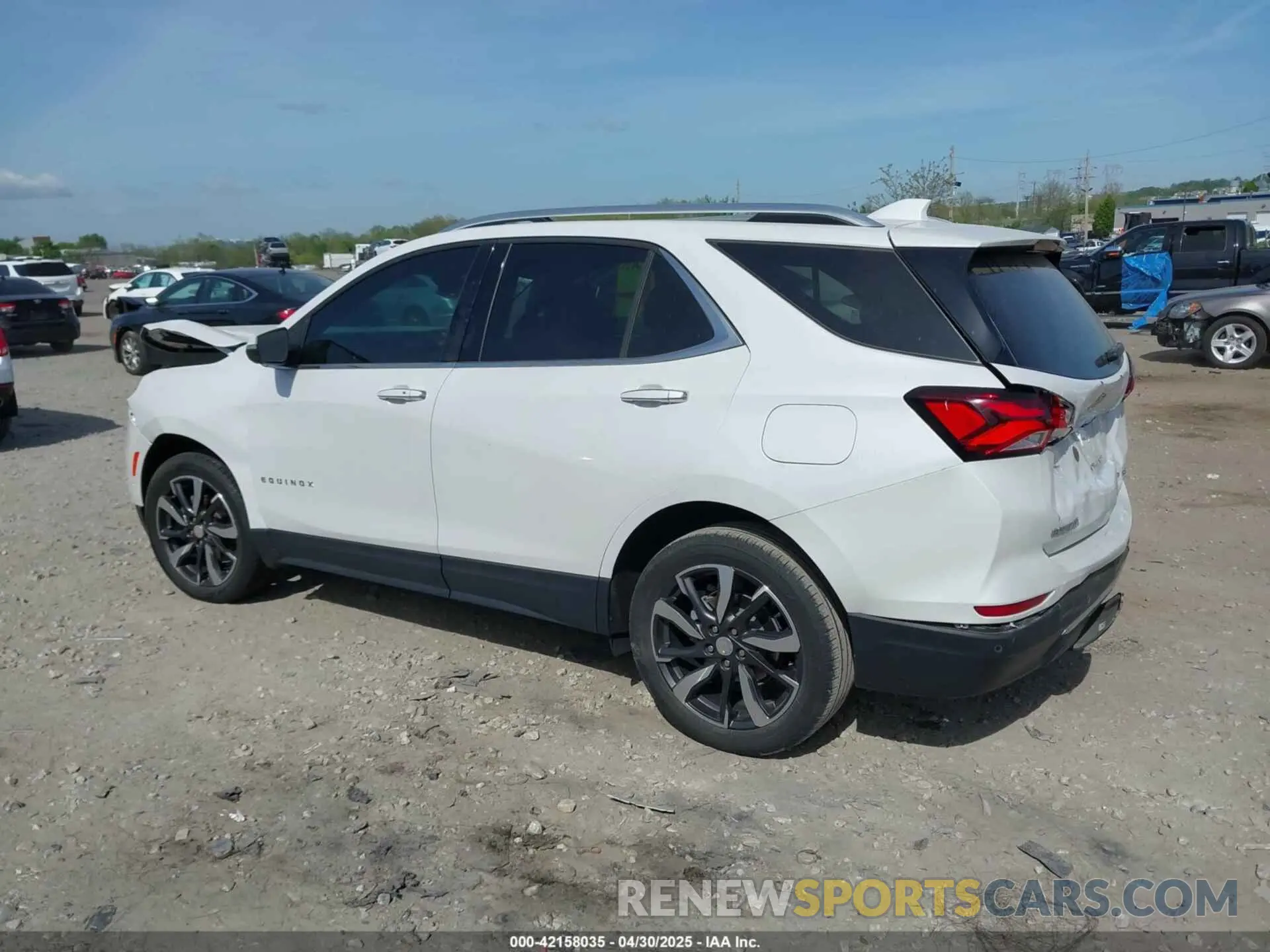 3 Photograph of a damaged car 3GNAXXEG2PL206262 CHEVROLET EQUINOX 2023