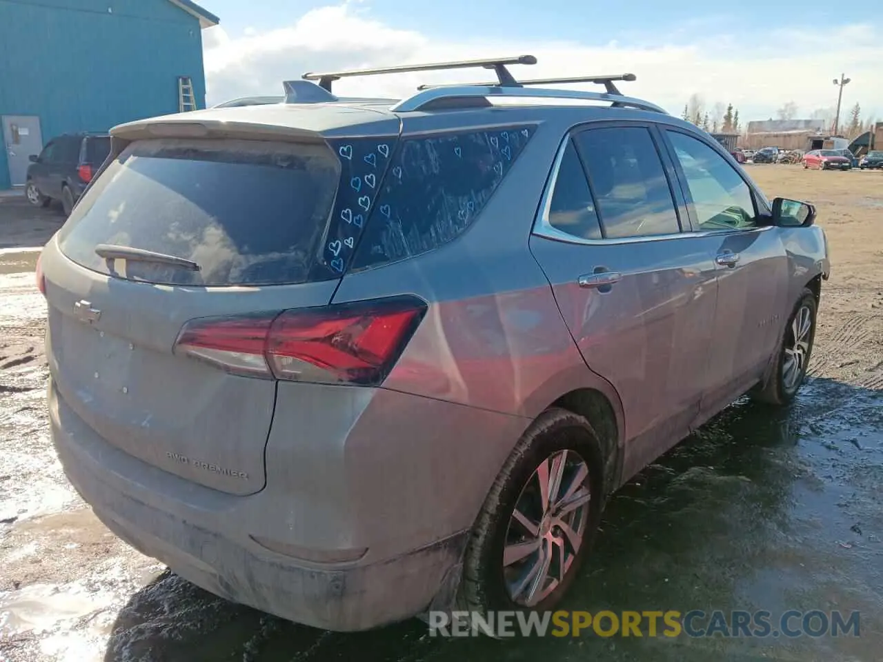 3 Photograph of a damaged car 3GNAXXEG2PL268860 CHEVROLET EQUINOX 2023