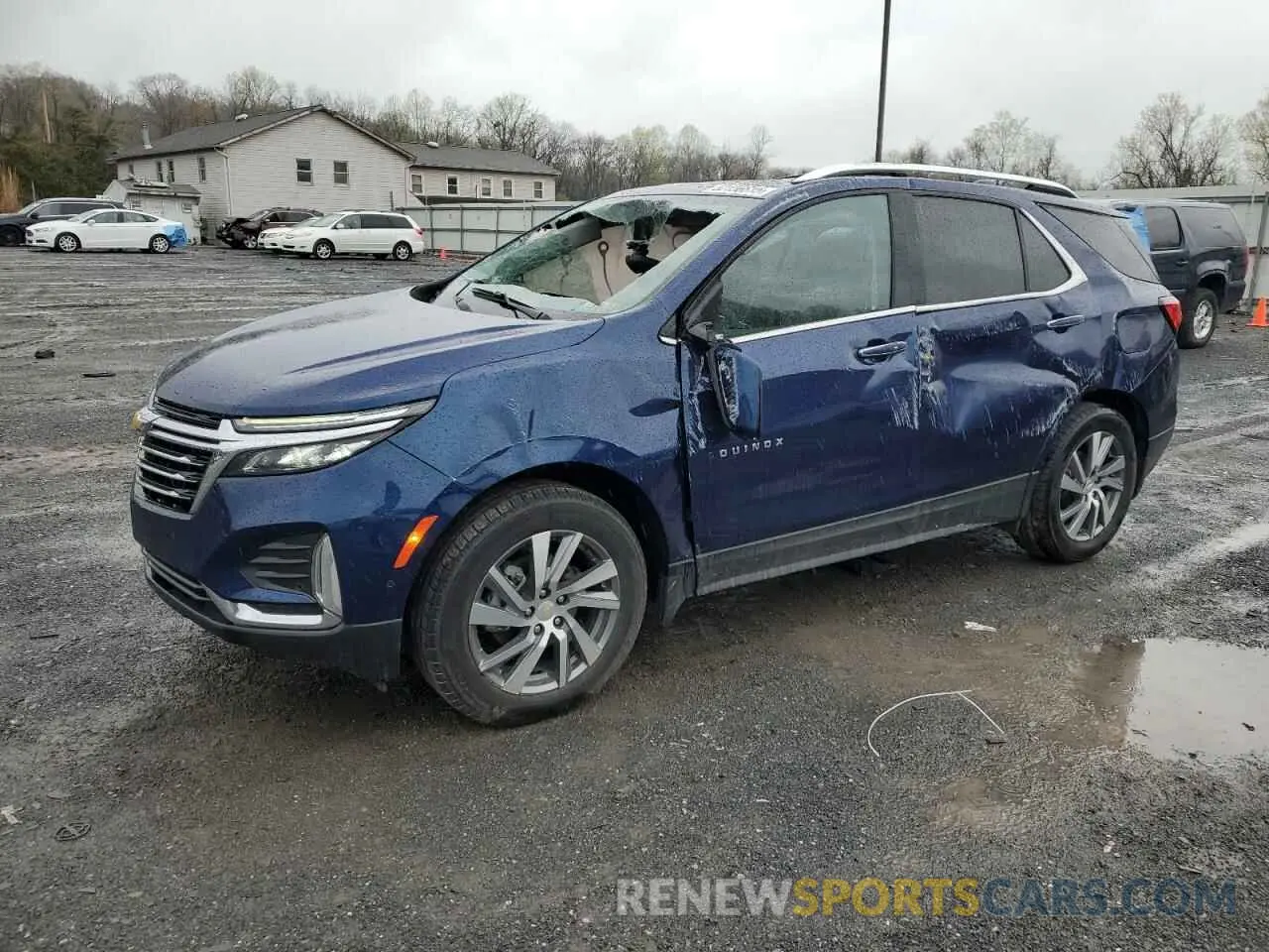 1 Photograph of a damaged car 3GNAXXEG5PL182507 CHEVROLET EQUINOX 2023