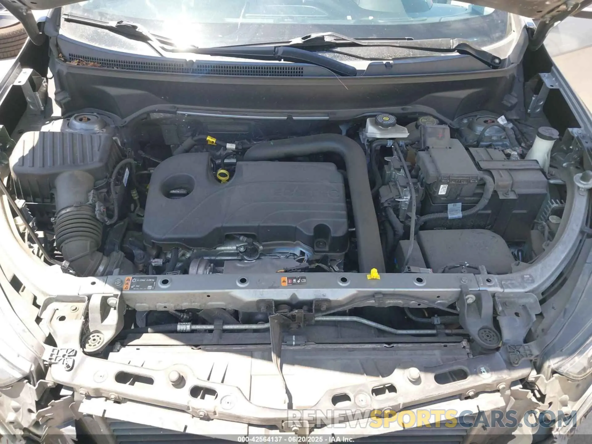10 Photograph of a damaged car 3GNAXXEG5PL216221 CHEVROLET EQUINOX 2023