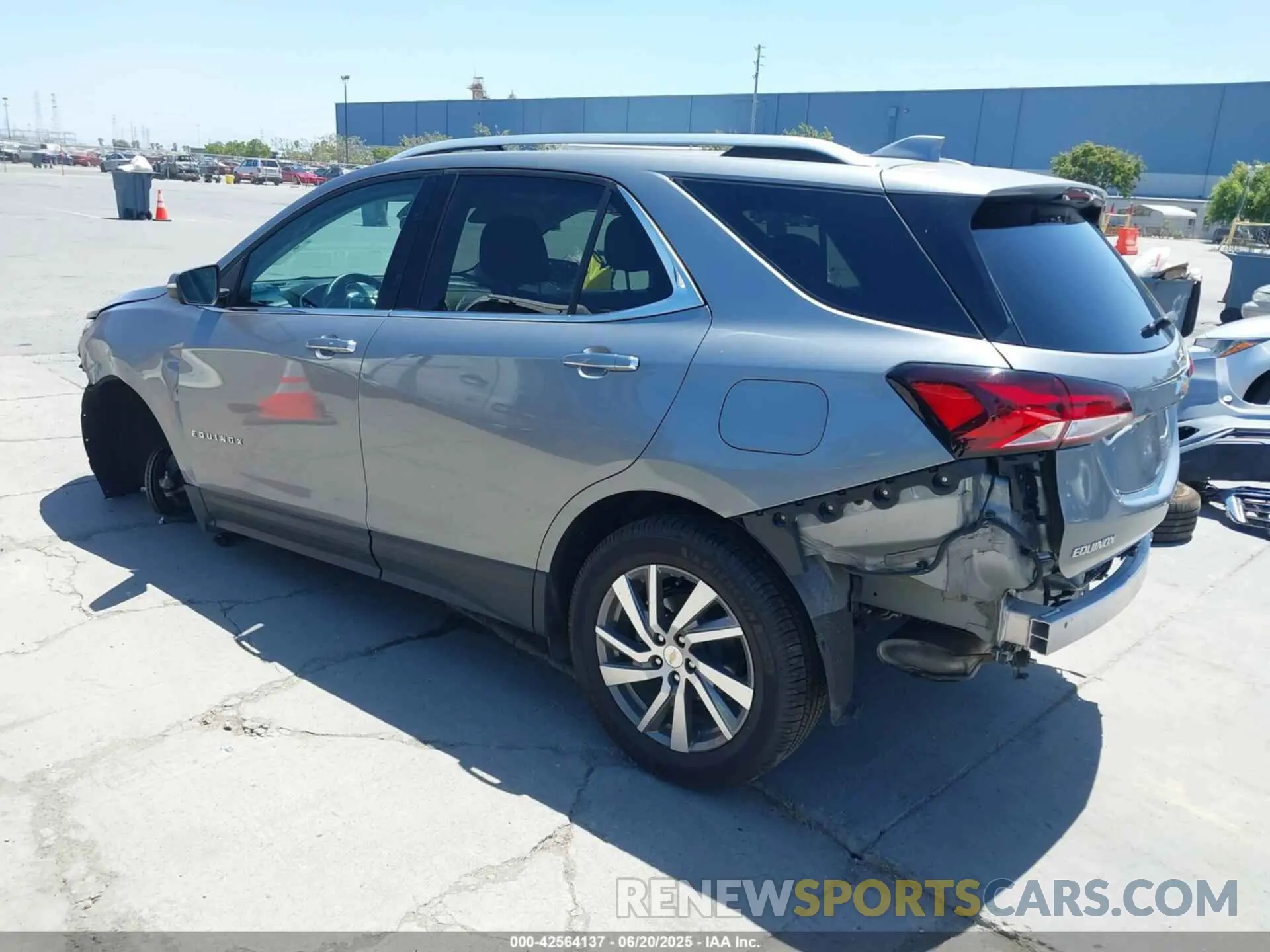 3 Photograph of a damaged car 3GNAXXEG5PL216221 CHEVROLET EQUINOX 2023