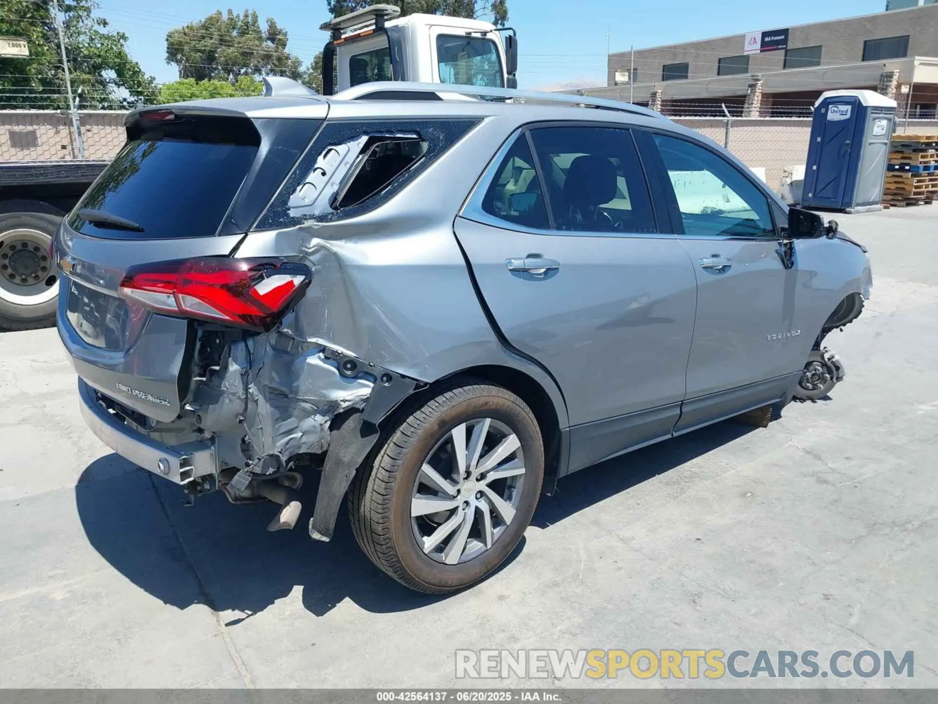 4 Photograph of a damaged car 3GNAXXEG5PL216221 CHEVROLET EQUINOX 2023