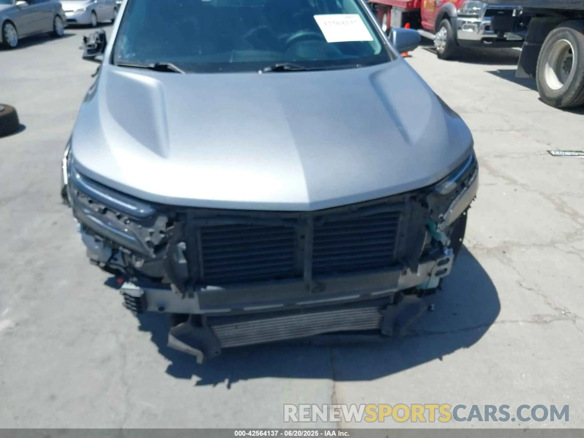 6 Photograph of a damaged car 3GNAXXEG5PL216221 CHEVROLET EQUINOX 2023