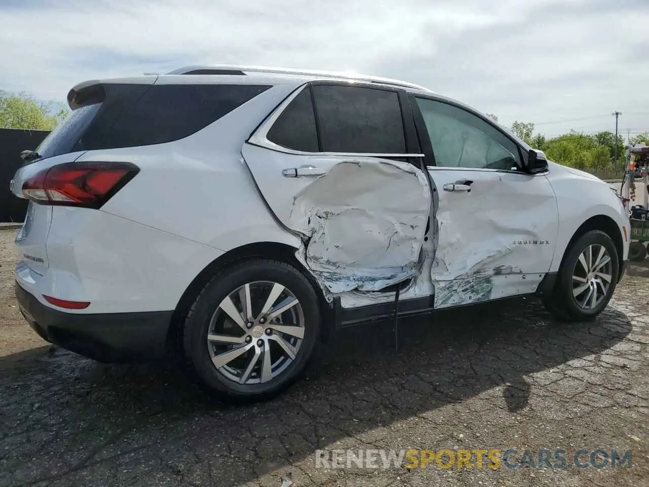 3 Photograph of a damaged car 3GNAXXEG7PL241735 CHEVROLET EQUINOX 2023