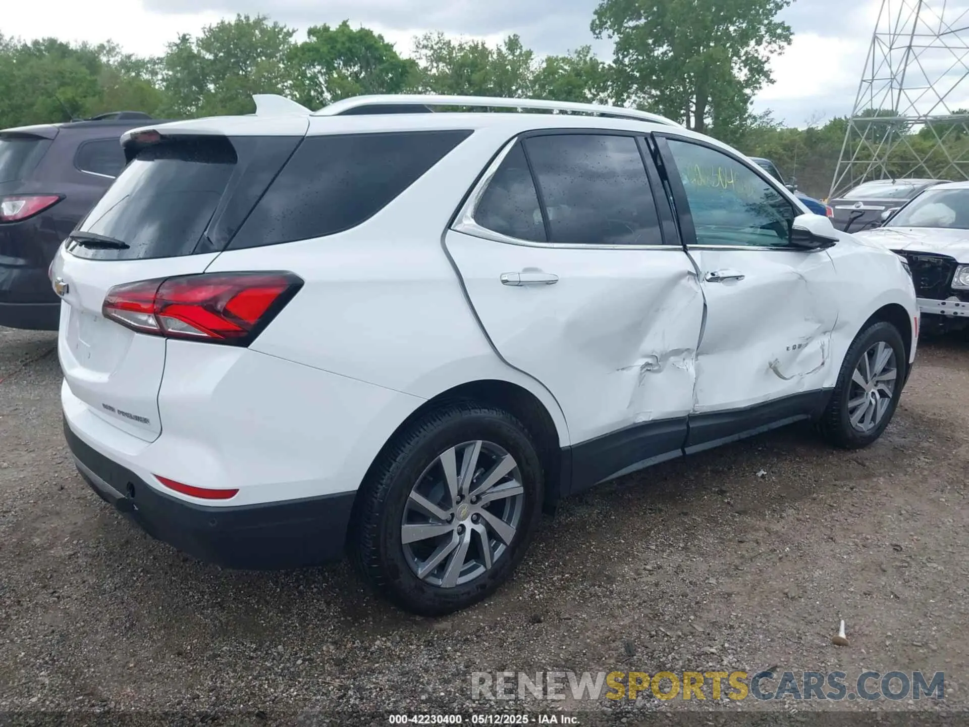 4 Photograph of a damaged car 3GNAXXEG9PL156556 CHEVROLET EQUINOX 2023