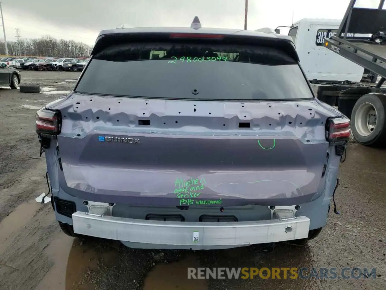 6 Photograph of a damaged car 3GN7DLRP3RS275900 CHEVROLET EQUINOX 2024