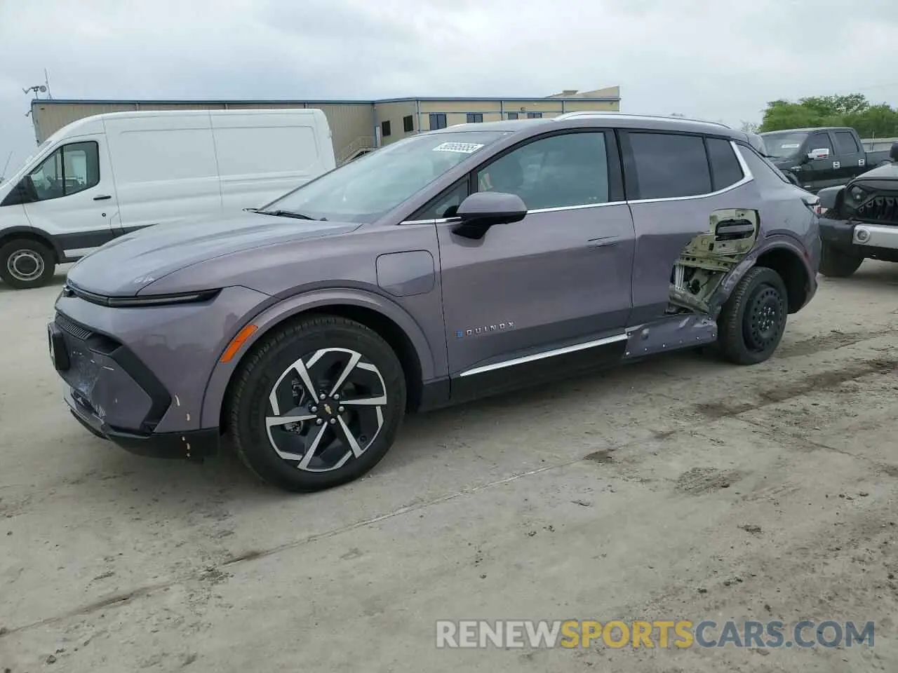 1 Photograph of a damaged car 3GN7DLRP3RS282507 CHEVROLET EQUINOX 2024