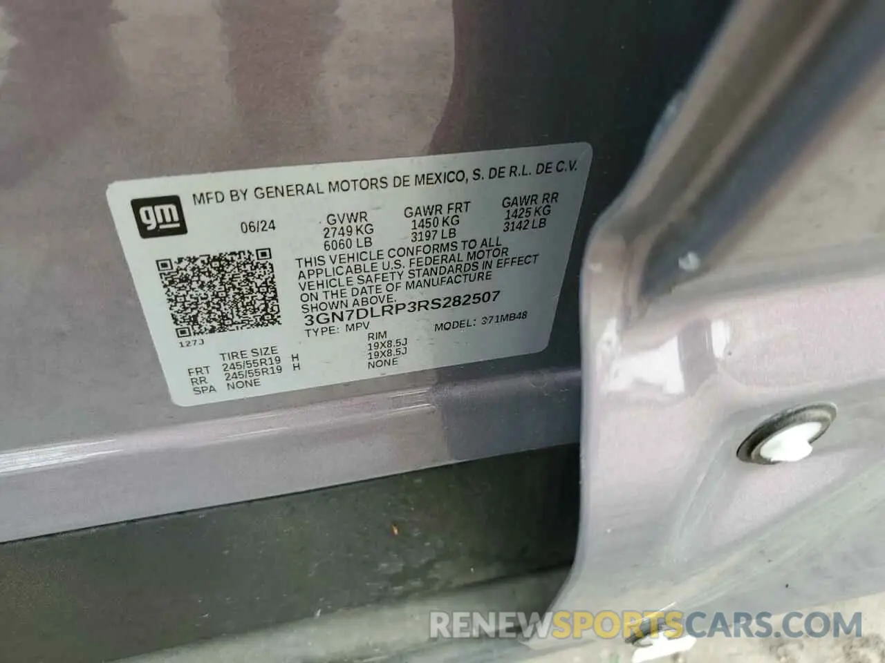 13 Photograph of a damaged car 3GN7DLRP3RS282507 CHEVROLET EQUINOX 2024