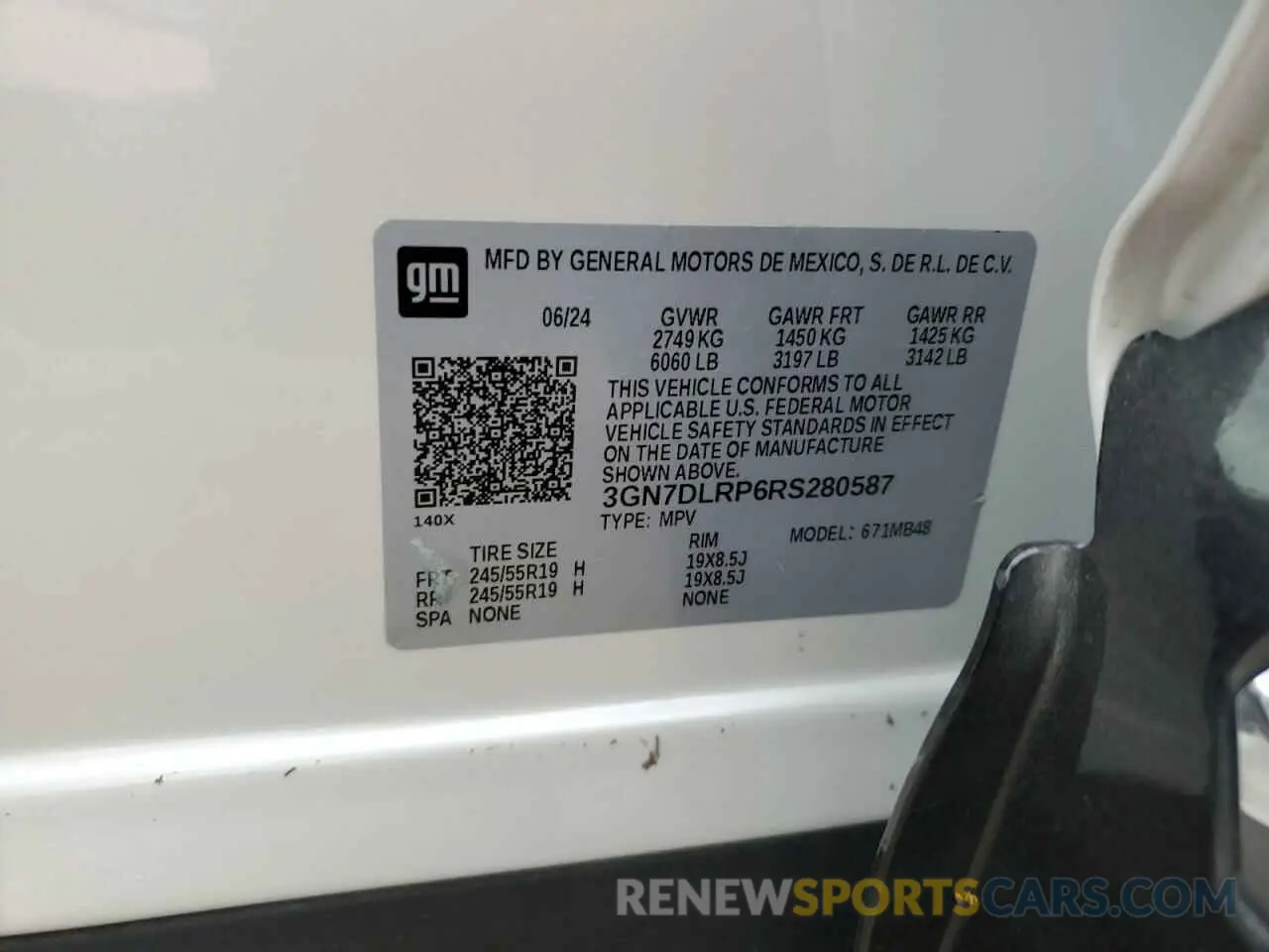 13 Photograph of a damaged car 3GN7DLRP6RS280587 CHEVROLET EQUINOX 2024