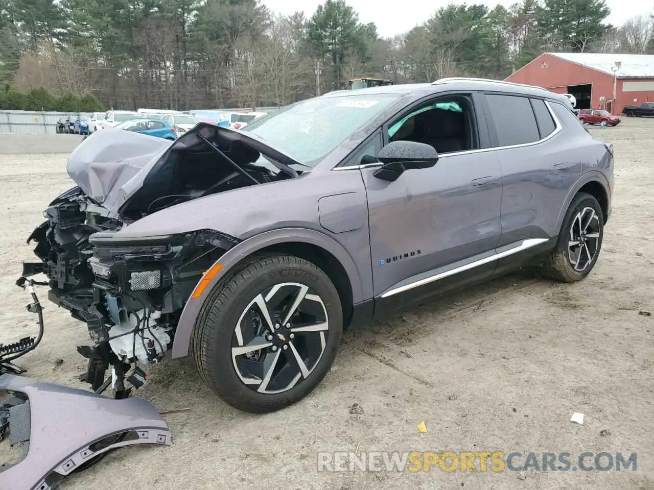 1 Photograph of a damaged car 3GN7DLRR8RS295321 CHEVROLET EQUINOX 2024