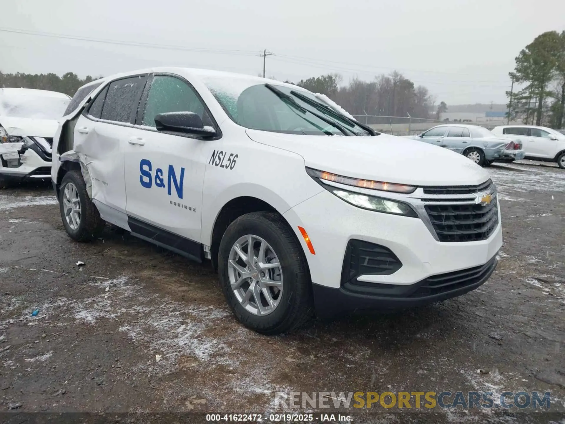 1 Photograph of a damaged car 3GNAX5EG0RL287768 CHEVROLET EQUINOX 2024