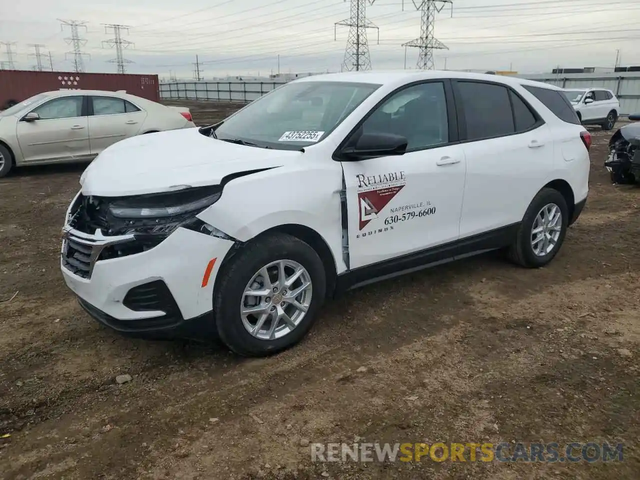 1 Photograph of a damaged car 3GNAXHEG0RL150234 CHEVROLET EQUINOX 2024