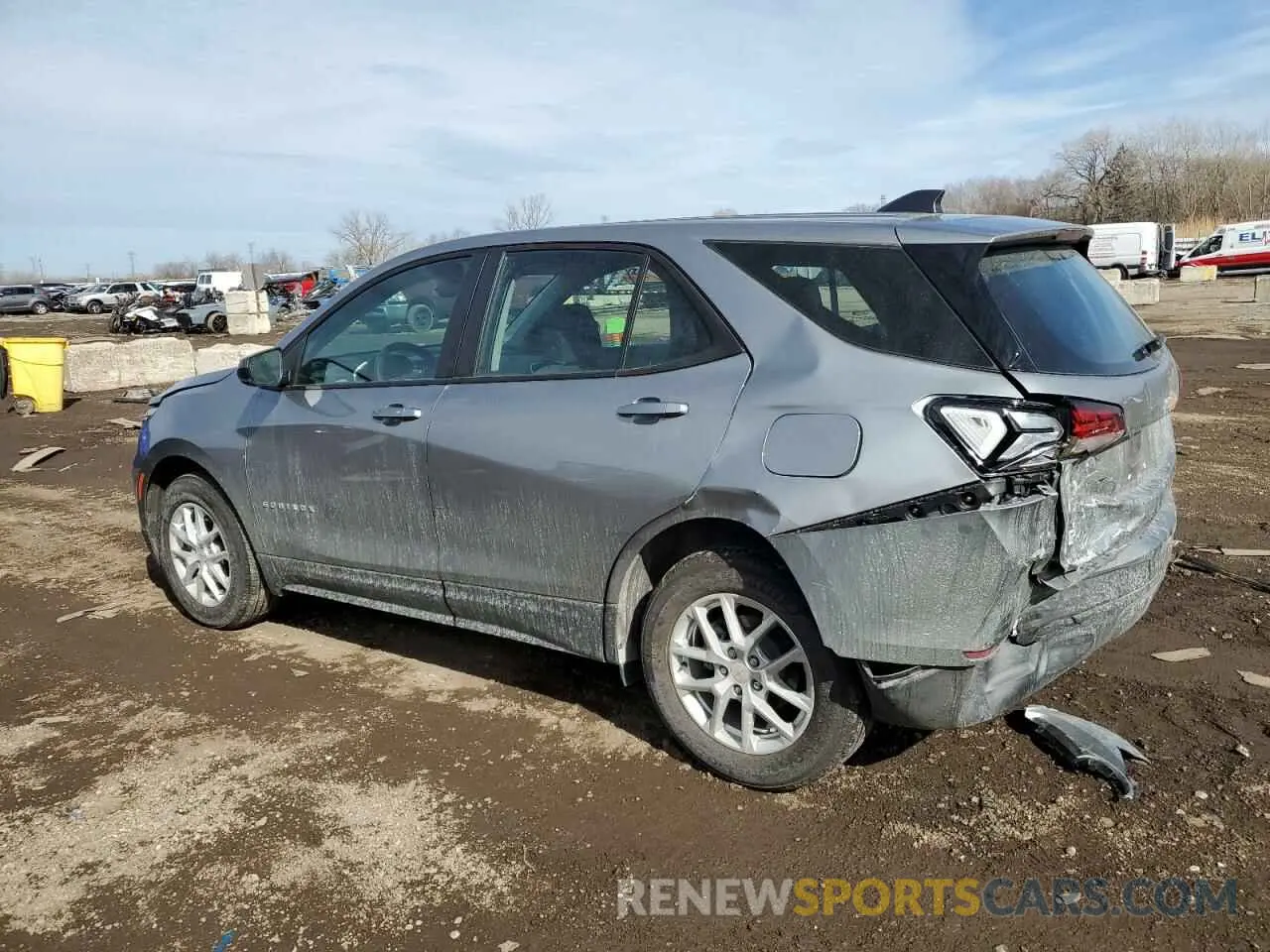 2 Photograph of a damaged car 3GNAXHEG0RL217852 CHEVROLET EQUINOX 2024