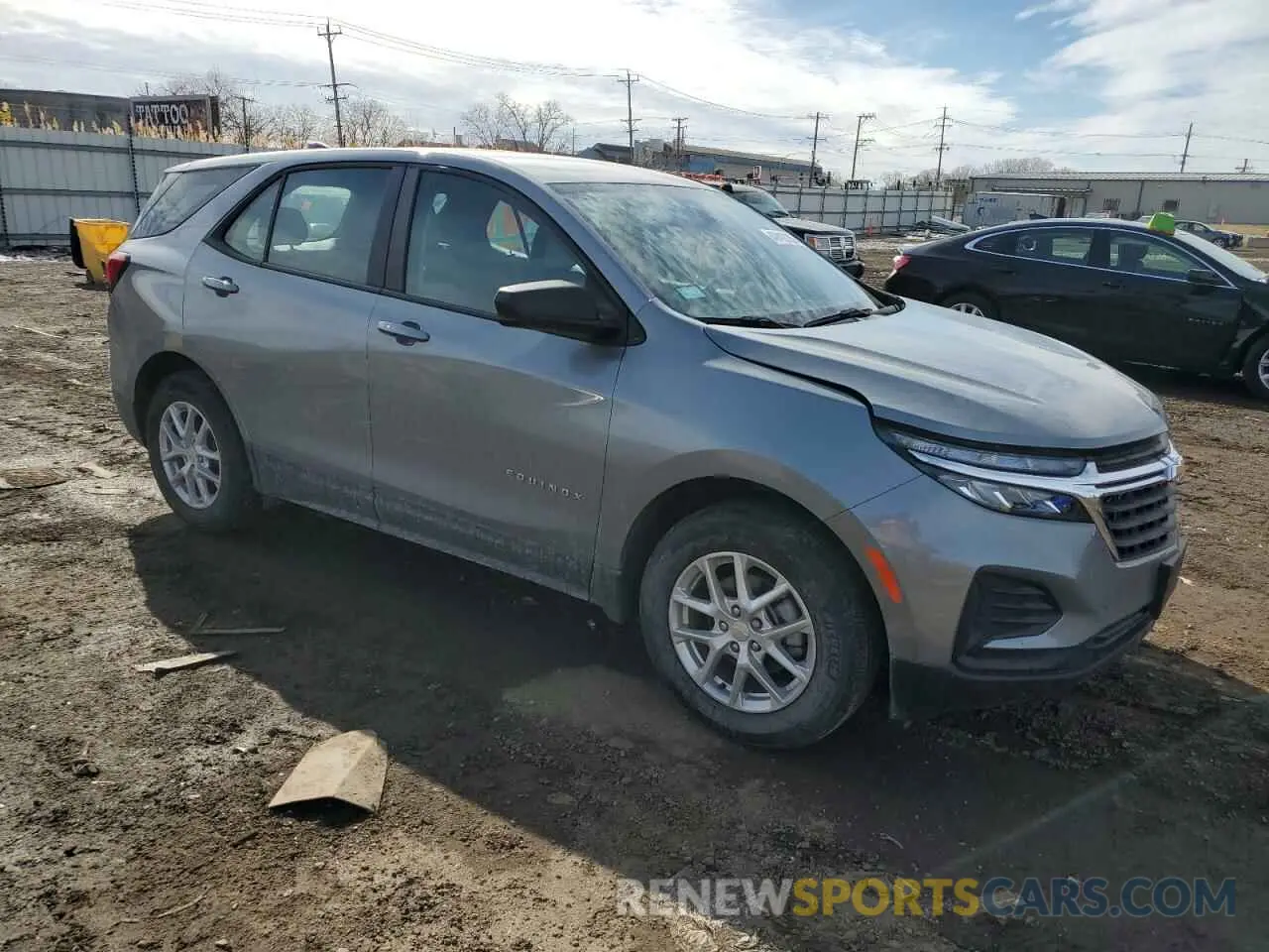 4 Photograph of a damaged car 3GNAXHEG0RL217852 CHEVROLET EQUINOX 2024