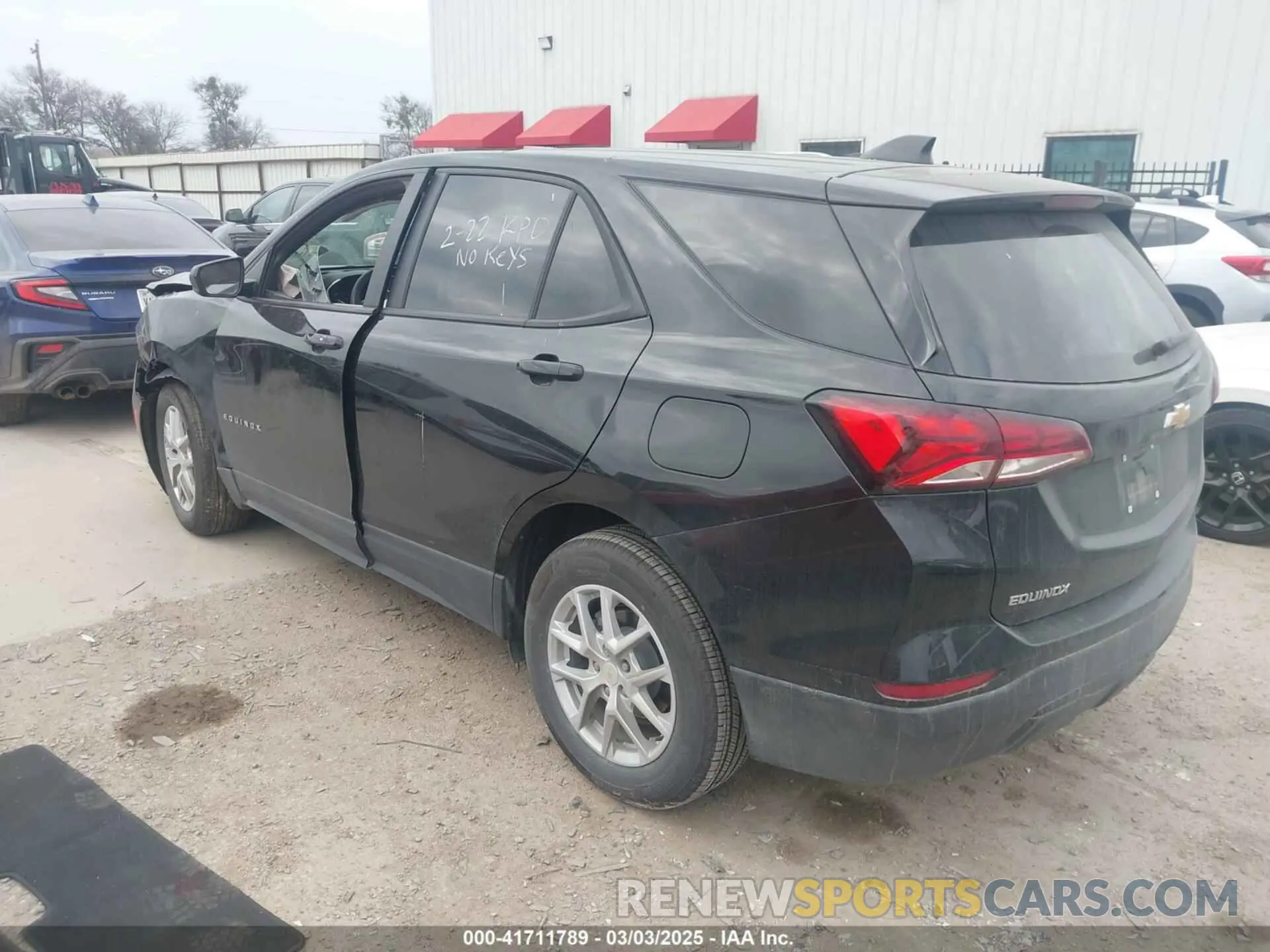 3 Photograph of a damaged car 3GNAXHEG0RL238118 CHEVROLET EQUINOX 2024