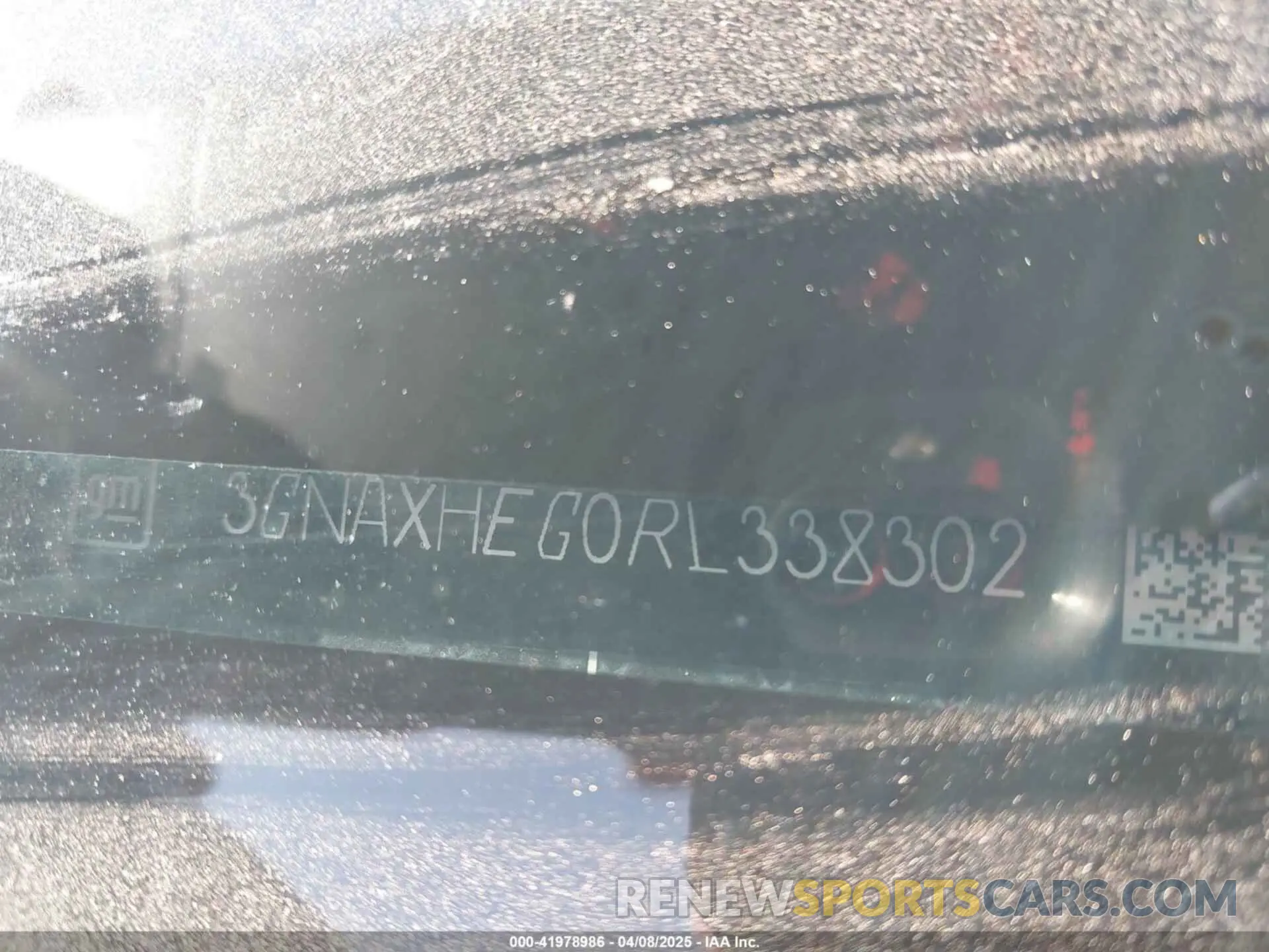 9 Photograph of a damaged car 3GNAXHEG0RL338302 CHEVROLET EQUINOX 2024