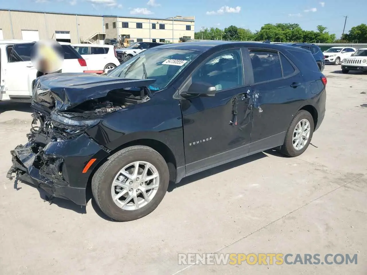 1 Photograph of a damaged car 3GNAXHEG0RL366097 CHEVROLET EQUINOX 2024
