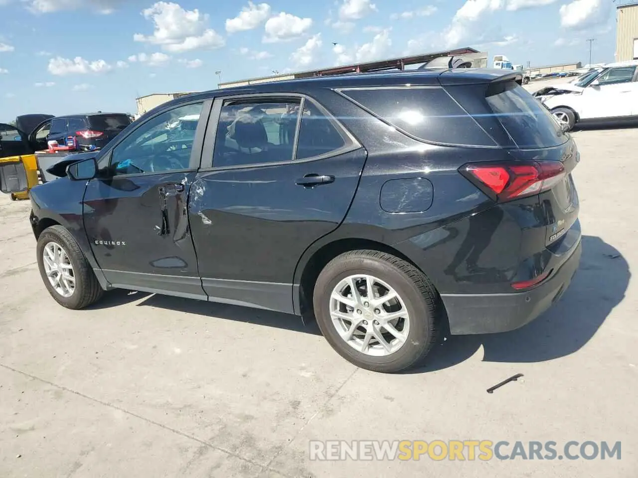 2 Photograph of a damaged car 3GNAXHEG0RL366097 CHEVROLET EQUINOX 2024
