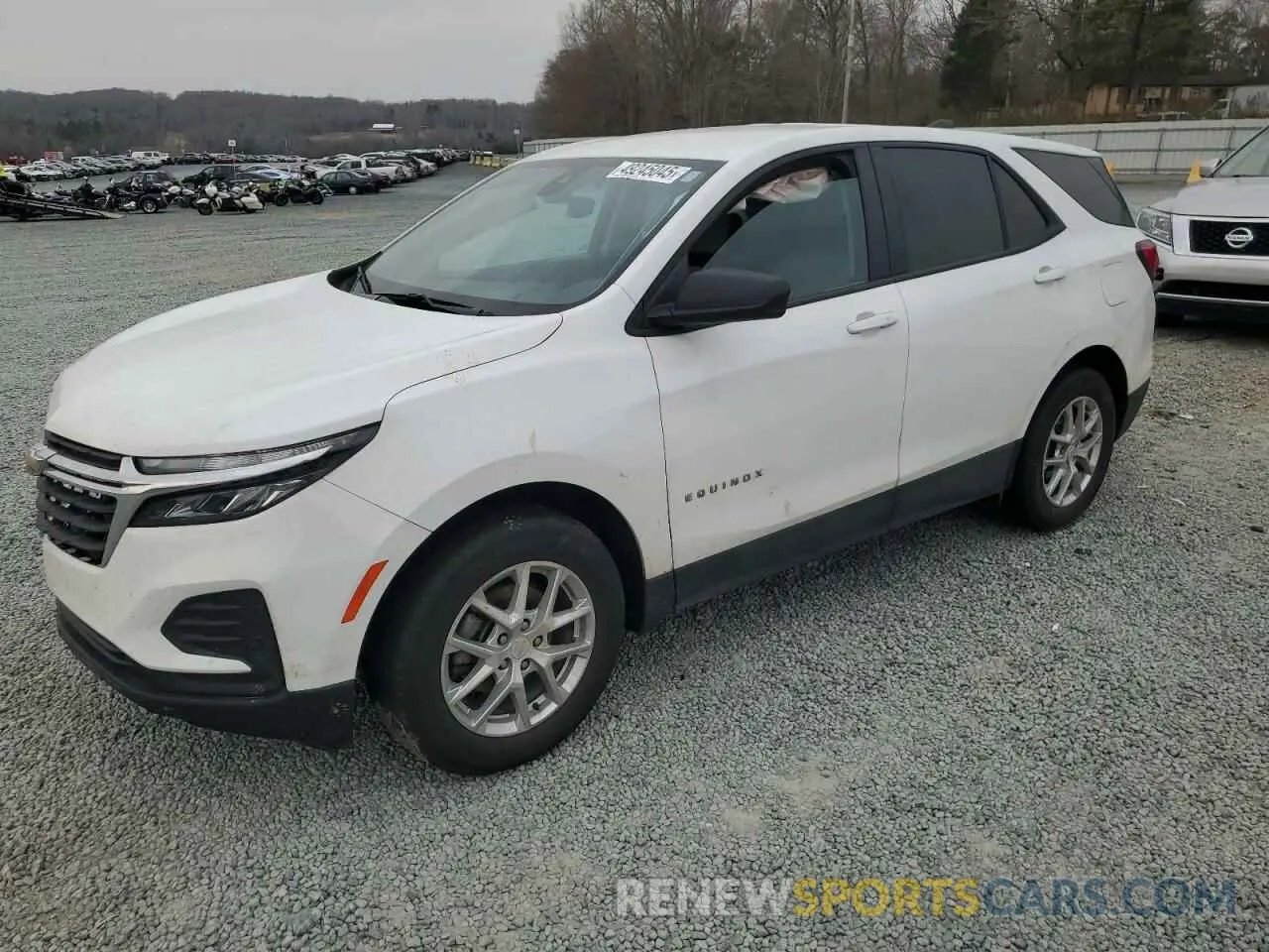 1 Photograph of a damaged car 3GNAXHEG1RL142224 CHEVROLET EQUINOX 2024