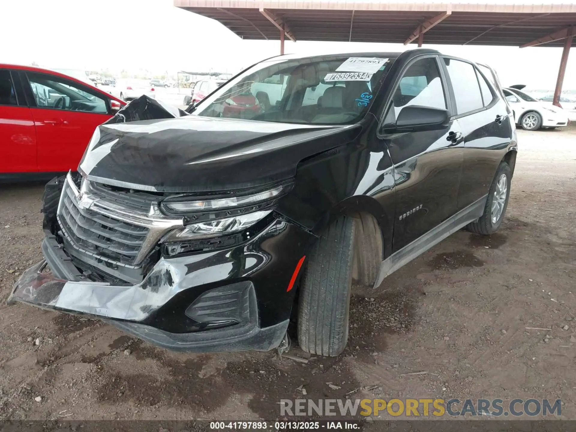 2 Photograph of a damaged car 3GNAXHEG1RL142689 CHEVROLET EQUINOX 2024
