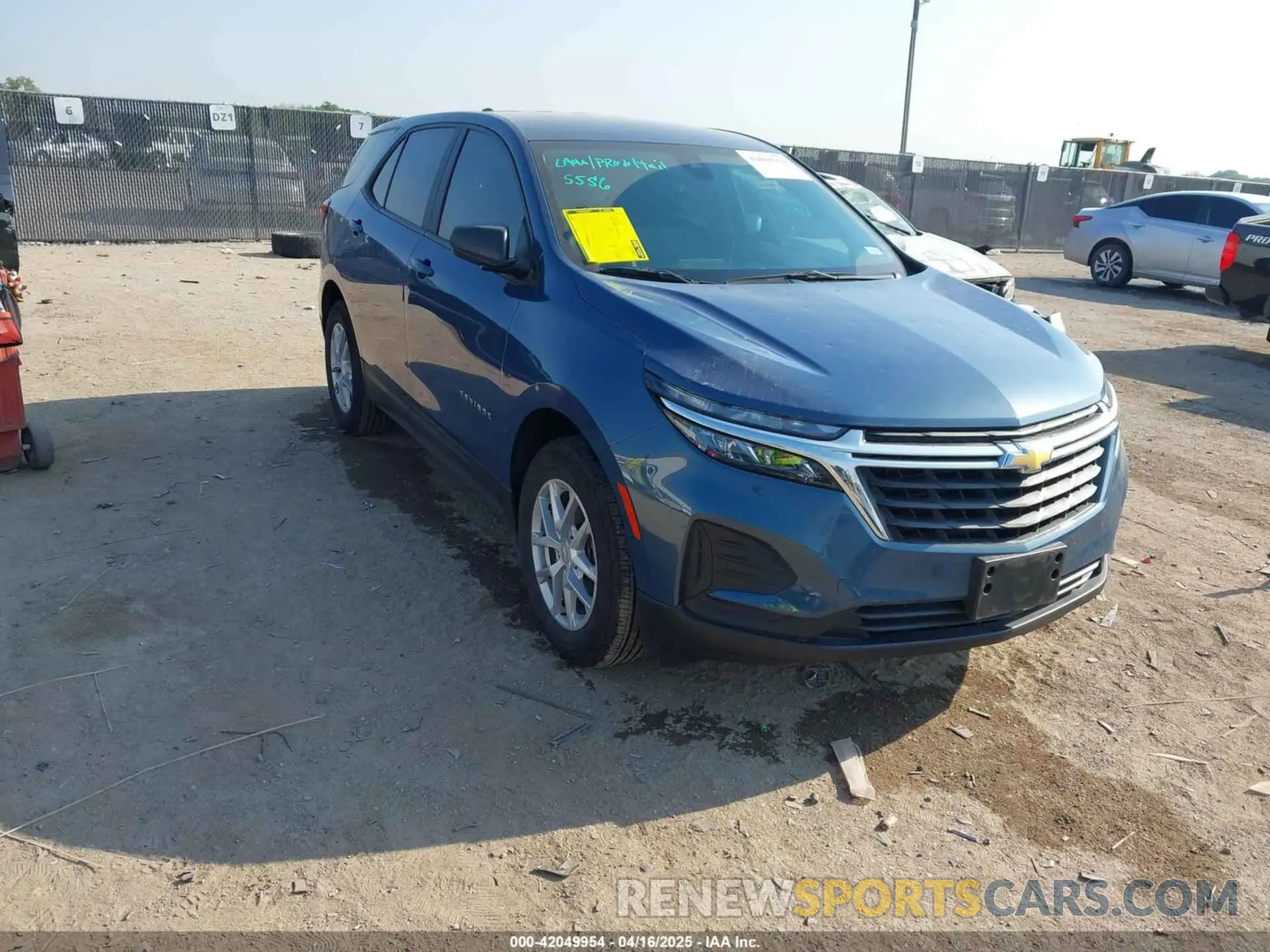 1 Photograph of a damaged car 3GNAXHEG1RL151909 CHEVROLET EQUINOX 2024