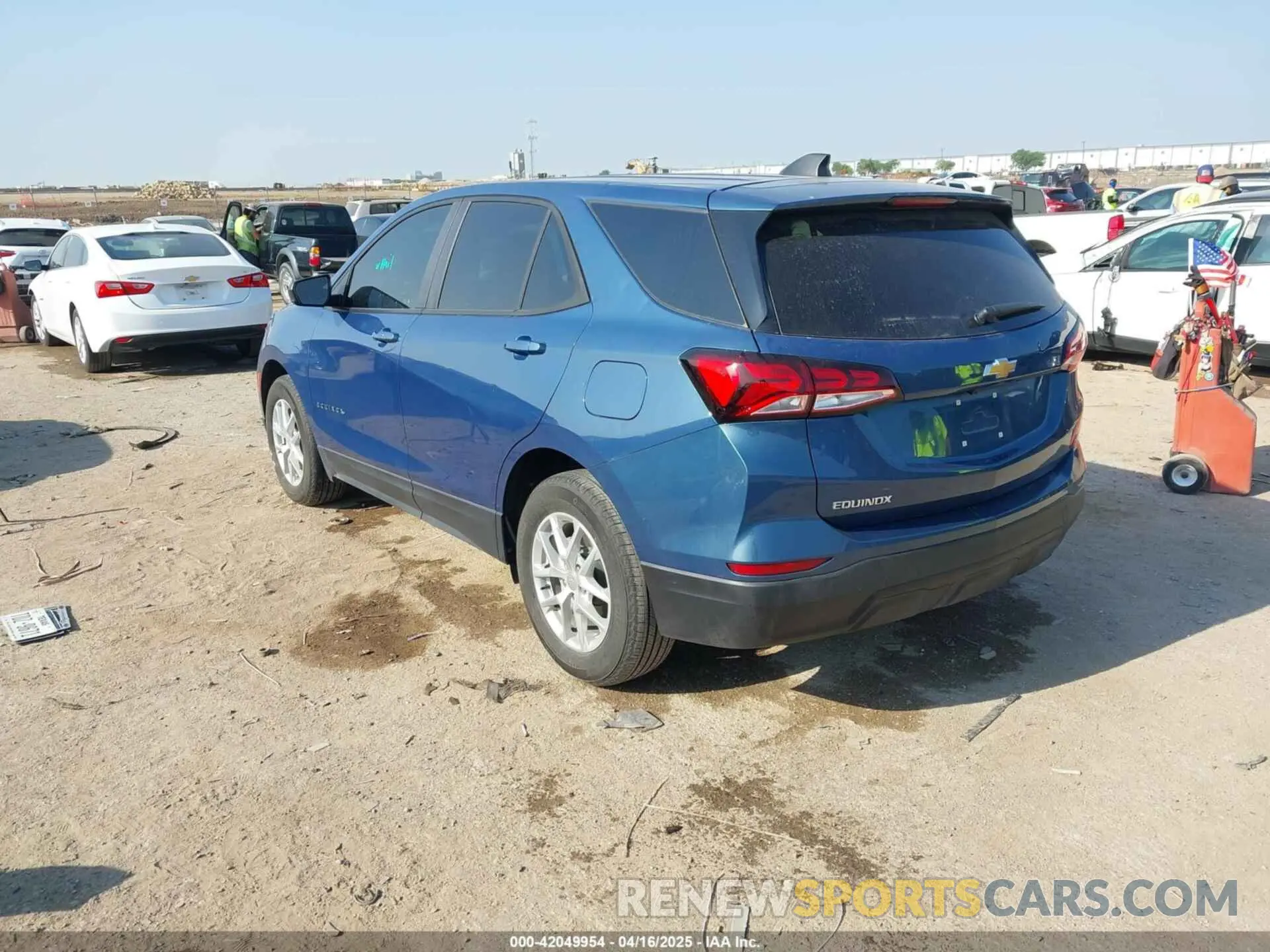 3 Photograph of a damaged car 3GNAXHEG1RL151909 CHEVROLET EQUINOX 2024