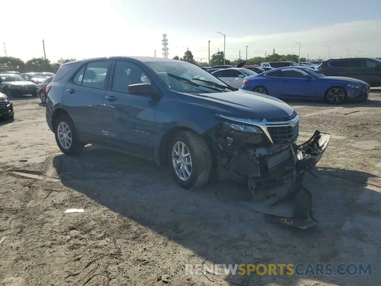 4 Photograph of a damaged car 3GNAXHEG1RL330421 CHEVROLET EQUINOX 2024