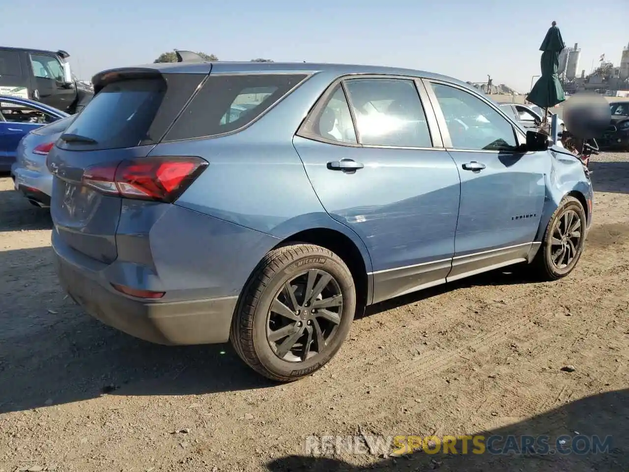 3 Photograph of a damaged car 3GNAXHEG1RL363449 CHEVROLET EQUINOX 2024