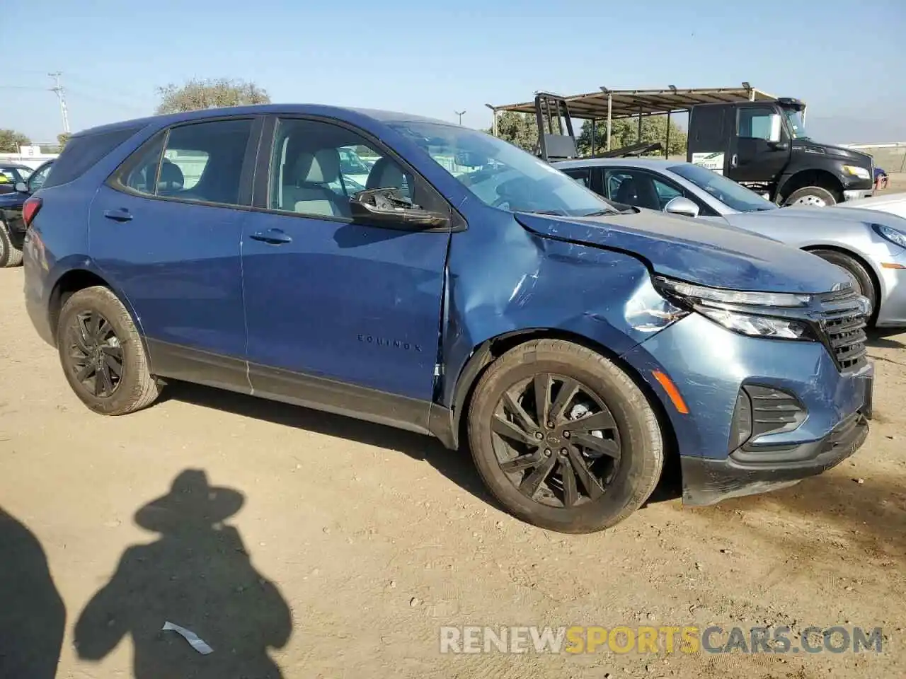 4 Photograph of a damaged car 3GNAXHEG1RL363449 CHEVROLET EQUINOX 2024