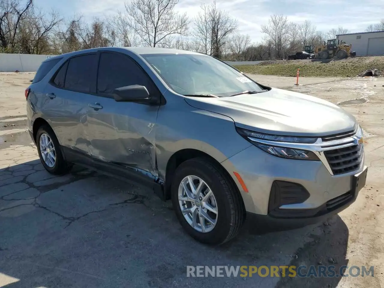 4 Photograph of a damaged car 3GNAXHEG1RL375309 CHEVROLET EQUINOX 2024