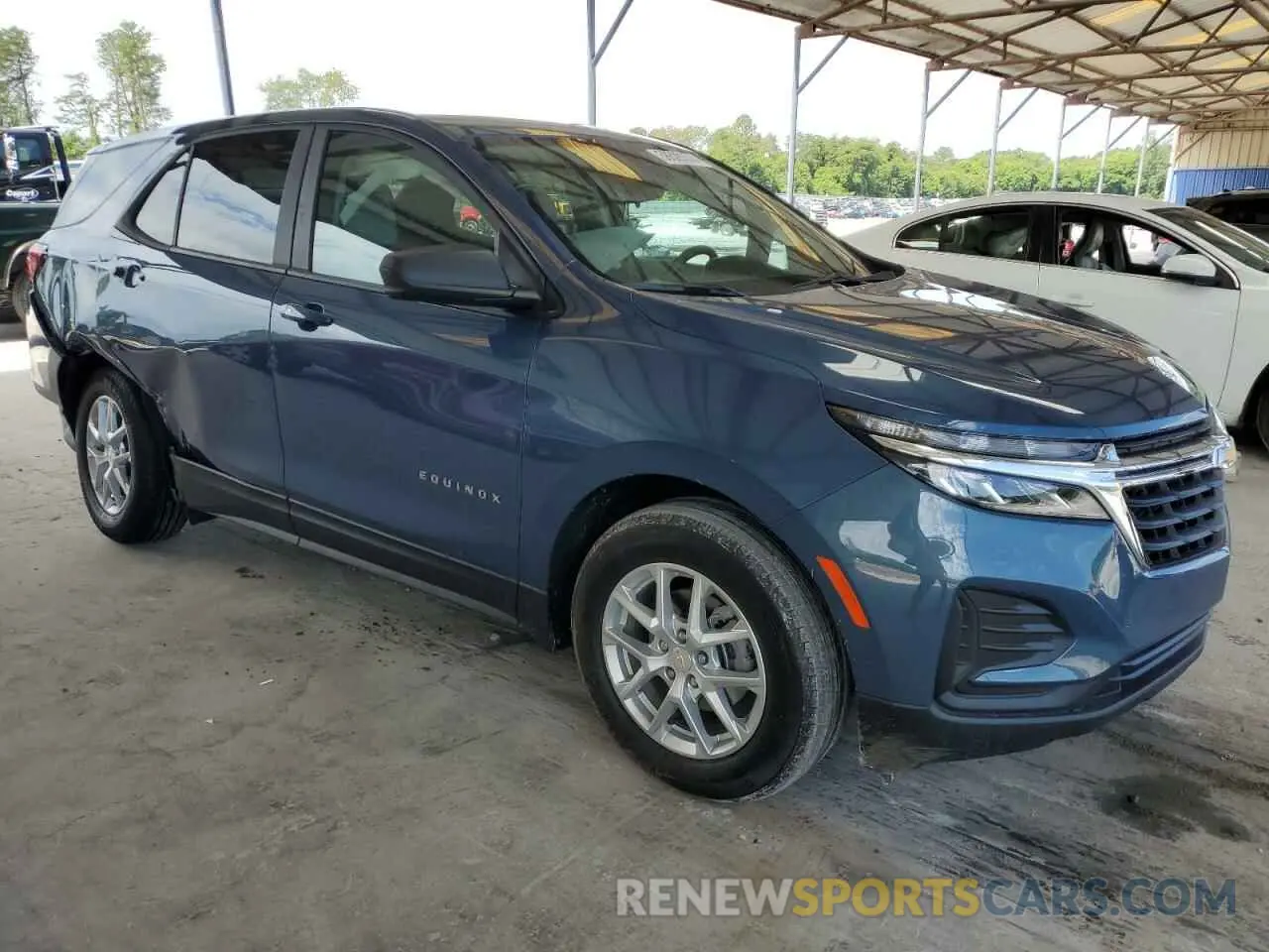 4 Photograph of a damaged car 3GNAXHEG2RL130552 CHEVROLET EQUINOX 2024