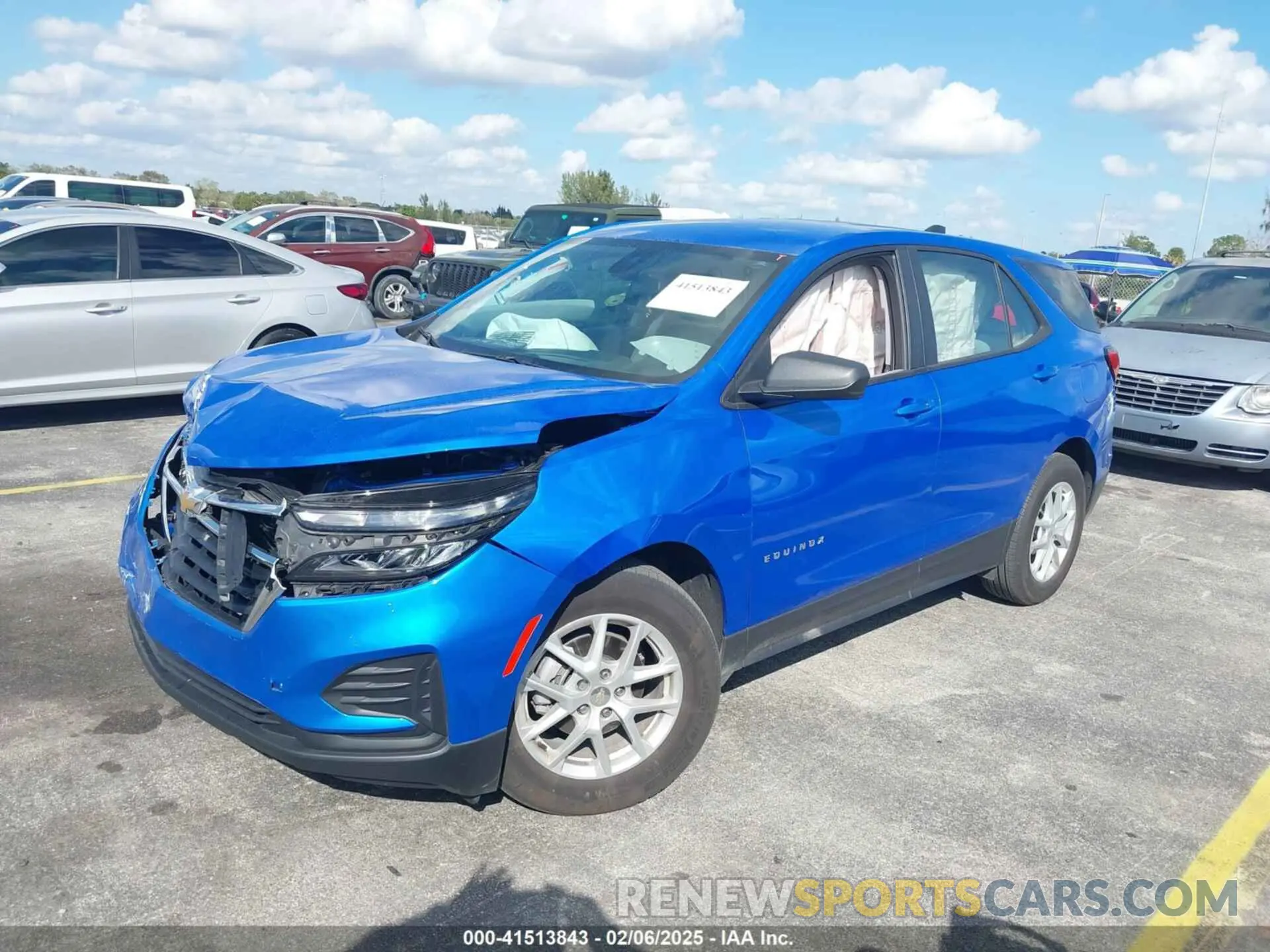 2 Photograph of a damaged car 3GNAXHEG2RL160764 CHEVROLET EQUINOX 2024