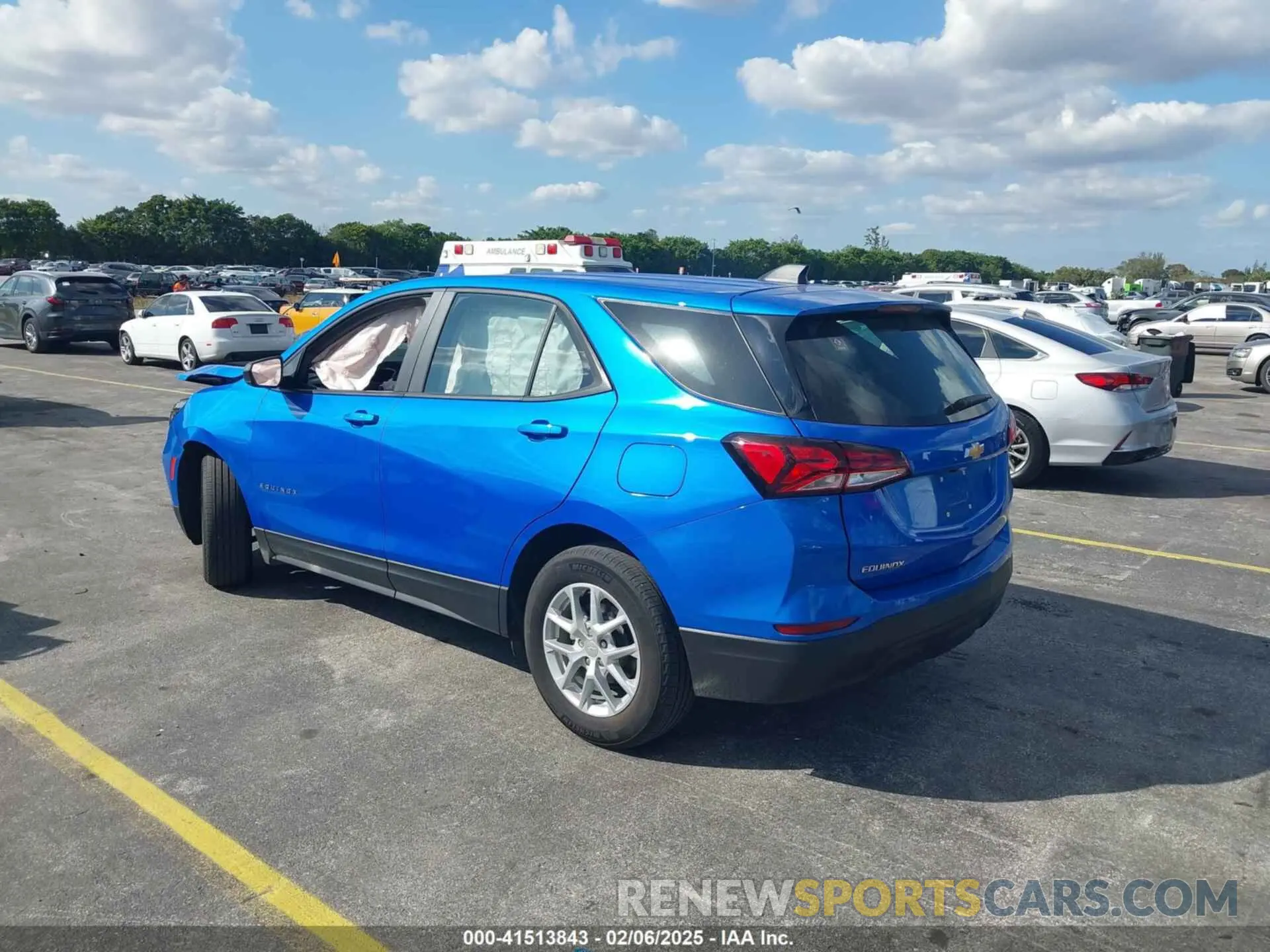 3 Photograph of a damaged car 3GNAXHEG2RL160764 CHEVROLET EQUINOX 2024