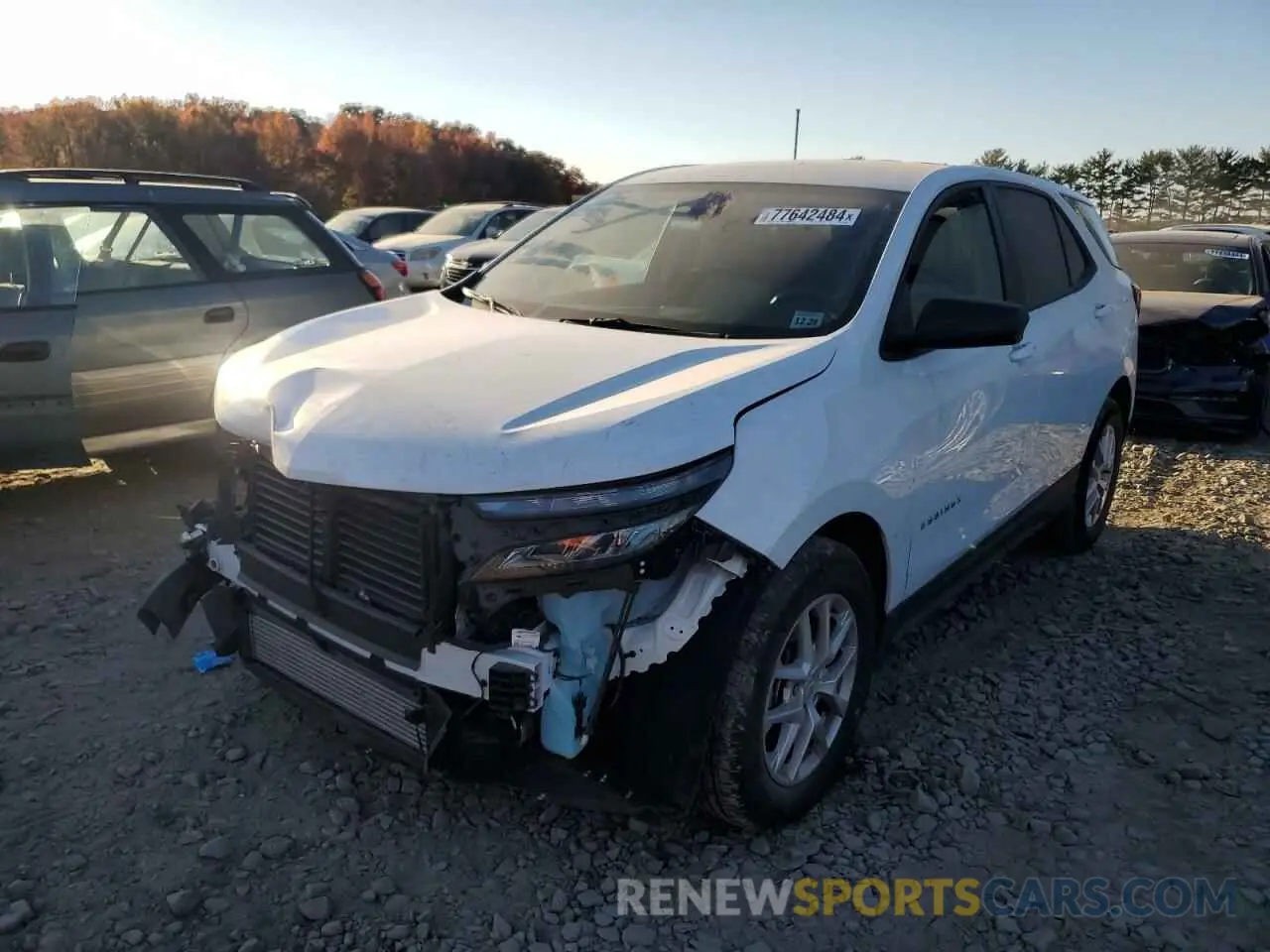 1 Photograph of a damaged car 3GNAXHEG2RL187575 CHEVROLET EQUINOX 2024