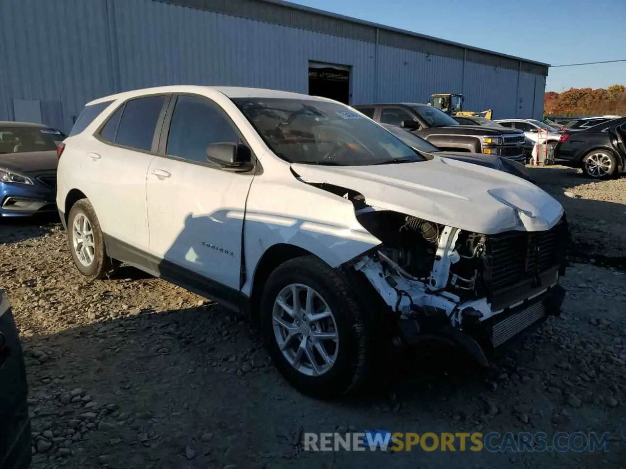 4 Photograph of a damaged car 3GNAXHEG2RL187575 CHEVROLET EQUINOX 2024