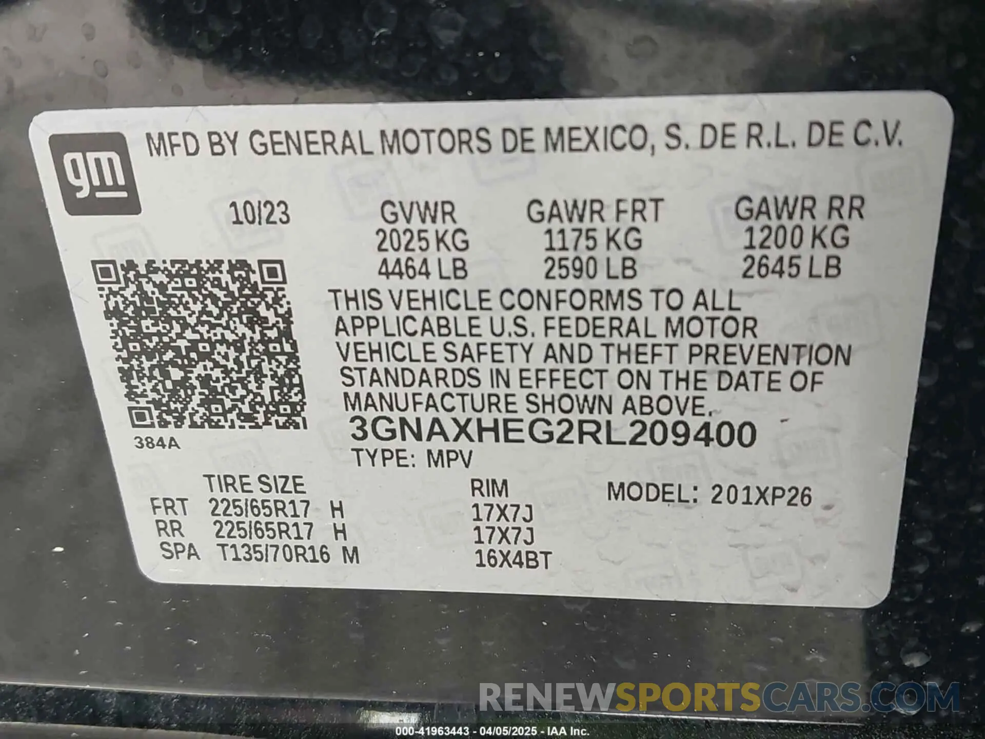 9 Photograph of a damaged car 3GNAXHEG2RL209400 CHEVROLET EQUINOX 2024
