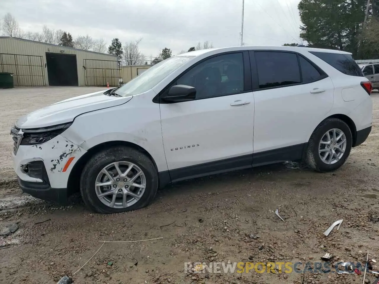 1 Photograph of a damaged car 3GNAXHEG3RL311921 CHEVROLET EQUINOX 2024