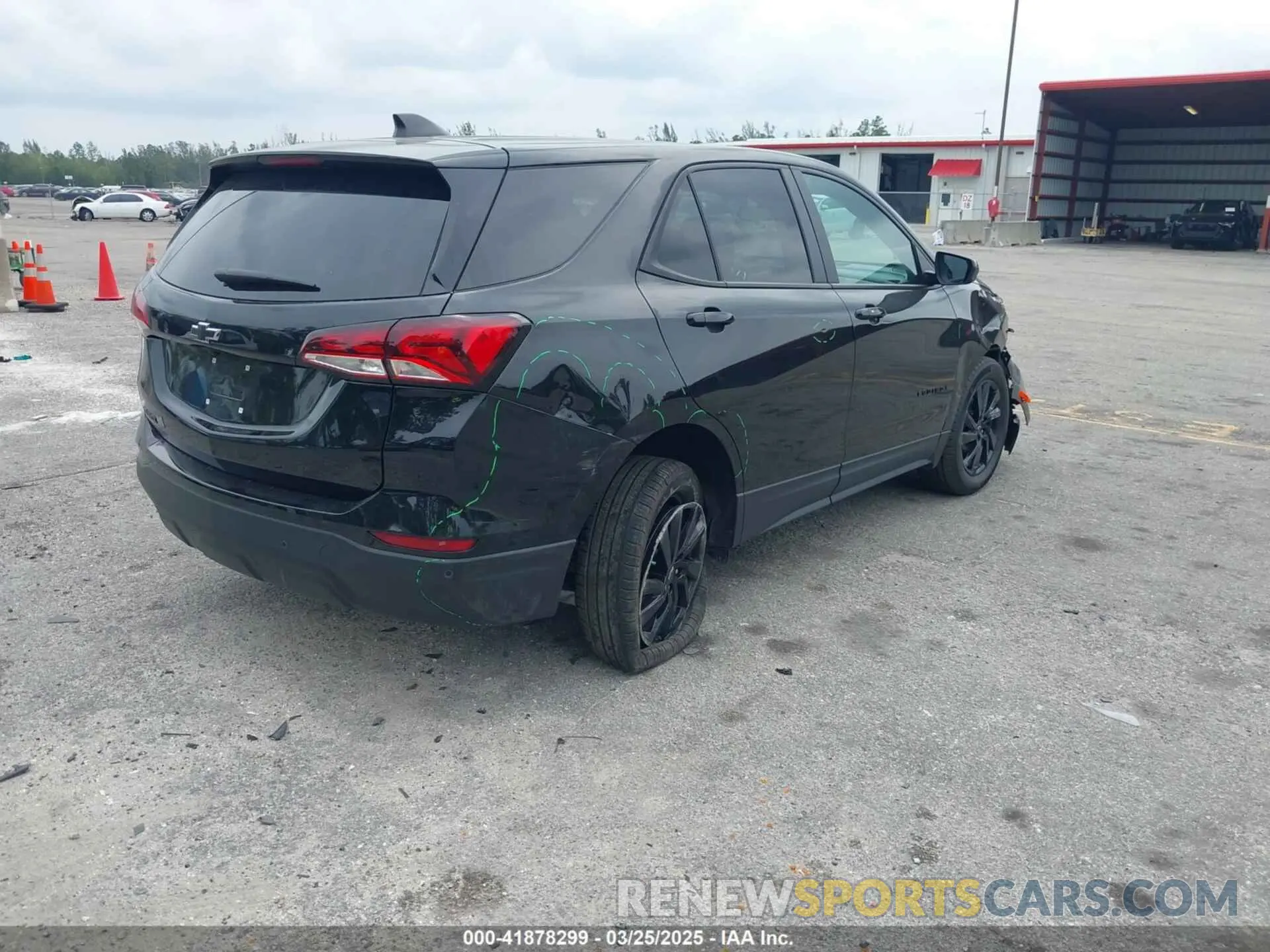 4 Photograph of a damaged car 3GNAXHEG4RL309983 CHEVROLET EQUINOX 2024